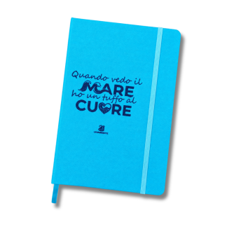 Notebook A5 - Quando vedo il mare ho un tuffo al cuore