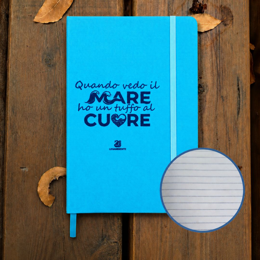 Notebook A5 - Quando vedo il mare ho un tuffo al cuore - immagine 2